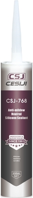 CSJ-768 Anti Mildew Neutral Silicone Sealant 20 Months Shelf Life For Kitchen