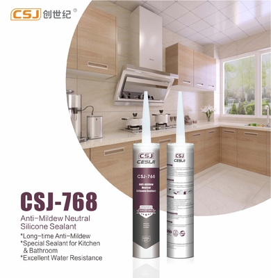 Long Lasting Fungal Defense Neutral Curing Silicone Sealant For Damp Zones