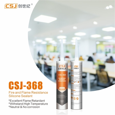 FR Fire Rated Silicone Sealant -50°C To 150°C For Structural Adhesion