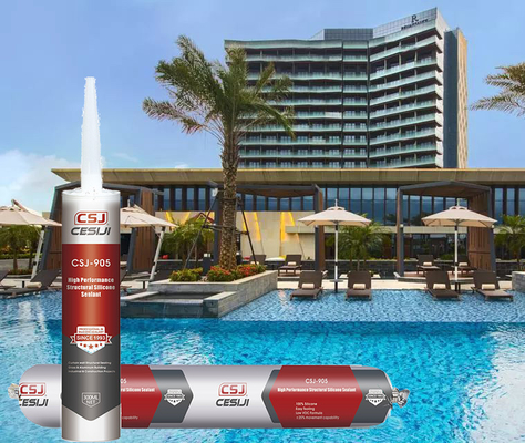 Neutral Cure Structural Silicone Sealant Non Corrosive ASTM C1184 / GB 16776 Certified