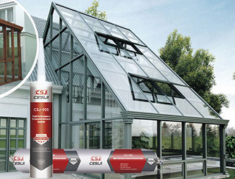 Rapid Set Structural Glazing Adhesive Shore 40-50A Hardness Weatherproof