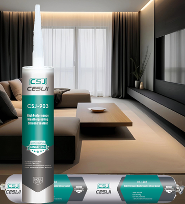 CSJ-903 Extreme Temp Weatherproofing Silicone Sealant -50C To 180C Flexible
