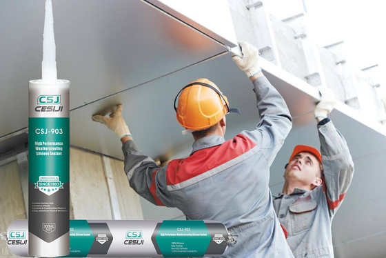 Structural All Weather Silicone Sealant Withstands -50C To 180C Temperature Swing