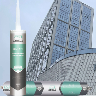 Weatherproof Fast Cure Silicone Sealant No Primer Needed for Multi Surface Bonding