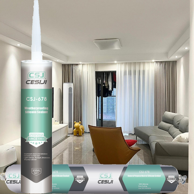 All Purpose Weatherproofing Silicone Sealant -50C To 150C Flexibility UV Stable