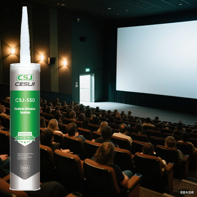 Neutral Cure Weather Resistant Sealant For Window Installation / Glass Bonding