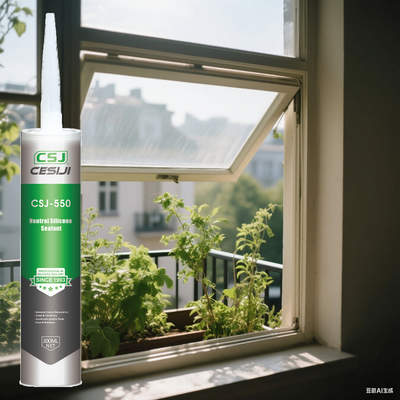 Non Corrosive Neutral Silicone Sealant For Sealing Ceramics / Aluminum Plastic Seams