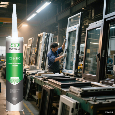 Non Corrosion Neutral Silicone Sealant Aging Resistant For Window Bonding