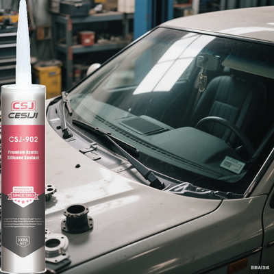 Ozone Resistance Rtv Silicone Sealant 30 Shore A For Glass Bonding