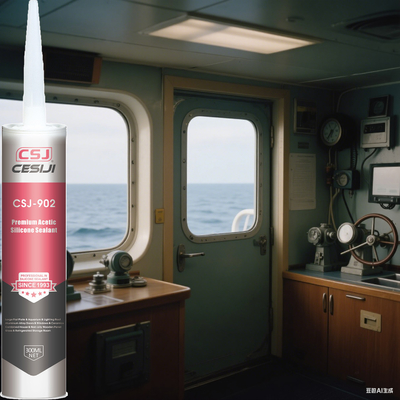 Curing Flexible Silicone Sealant 300mL With High Temperature Resistance Up To 150C