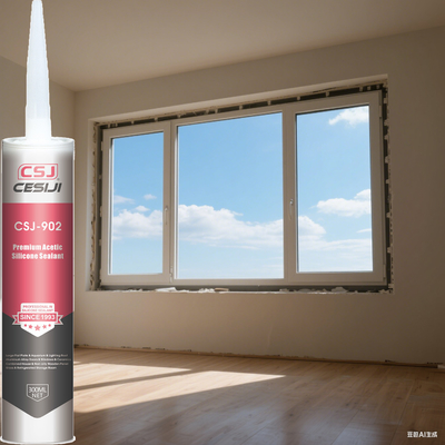 Industrial Weatherproof Silicone Sealant Acetic Acid For Aluminum And Glass