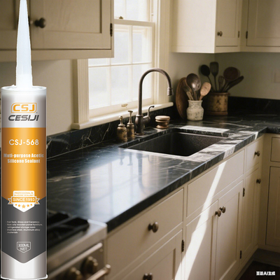 Quick Drying Multi Purpose Silicone Sealant Weatherproof With Superior Adhesion