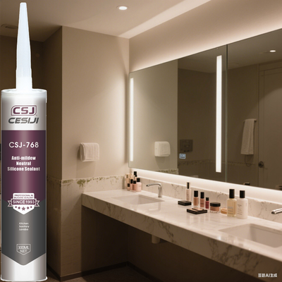 Kitchen Mildew Resistant Silicone Sealant For Humid Temperature & Sanitary Areas