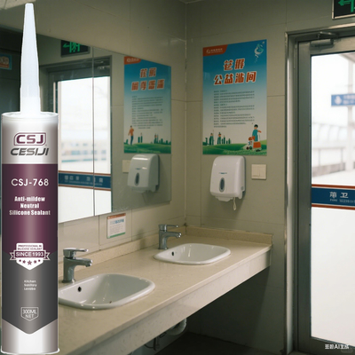 Anti Mold Neutral Silicone Sealant Fast Curing For High Humidity Sealing