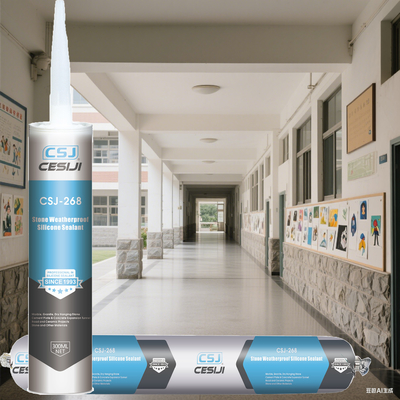 Custom Color Stone Silicone Sealant Neutral Cure With Strong Weather Resistance