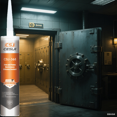 UV Ozone Fire Resistant Silicone Sealant Works -50℃ to 150℃ Neutral Cure