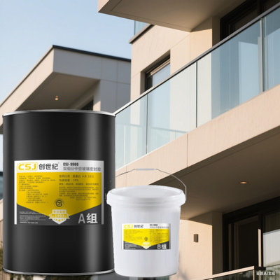 Elastic Two Component Insulating Glass Silicone Sealant For Structural Glazing