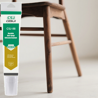 Neutral Anti Fungal Silicone Sealant Resists -30℃ To 250℃ UV Water For Damp Areas