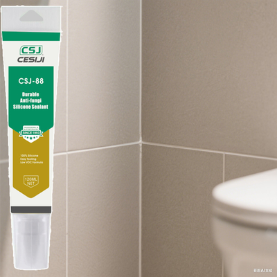 Multi Use Anti Fungal Silicone Sealant 120mL For Household Decorative Projects