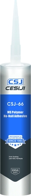 bon prix CSJ-66 Polymère MS RTV Adhésif Sans Clous Durée de Conservation 9 Mois en ligne
