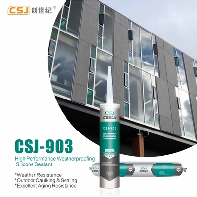 buon prezzo Sigillante siliconico neutro per impermeabilizzazione agli agenti atmosferici, superiore agli standard GB, 300 ml in linea