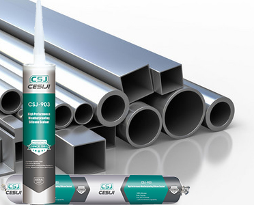 Selante de Silicone RTV para Todos os Climas -50C a 180C Flexível para Fachadas de Arranha-céus