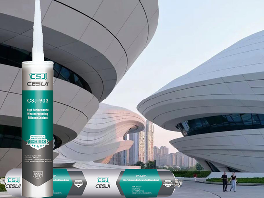 bon prix Structurel Tout temps, le scellant de silicone résiste à des températures allant de -50°C à 180°C. en ligne