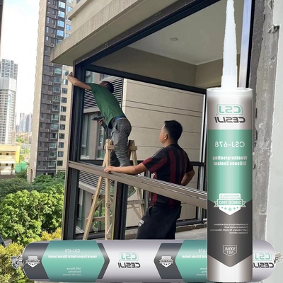 buen precio CSJ-678 sellador de silicona de múltiples sustratos ASTM C920 certificado para todos los climas en línea