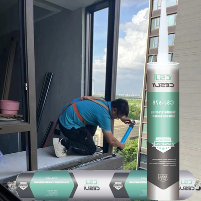 buen precio Sellador de silicona impermeable de alta adherencia, sin necesidad de imprimación, de secado rápido en línea