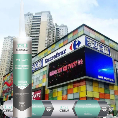 Construção Neutro Cure Sealant Não corrosivos Ampla gama de temperatura resistente a intempéries