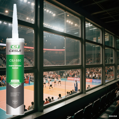 Neutral Cure Sealant resistente a intempéries para instalação de janelas / ligação de vidro