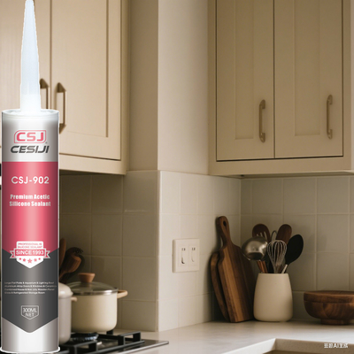 bon prix Mastic silicone à prise acétique personnalisé pour joints de verre et d'aluminium en ligne