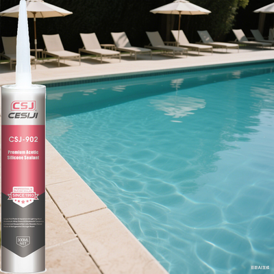 Resistente a intempéries Sealante de silicone acetoxi 300 ml Para o exterior