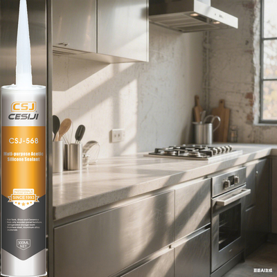 Bom preço Alta flexibilidade RTV selante de silicone para portas, janelas e vidros exteriores on-line