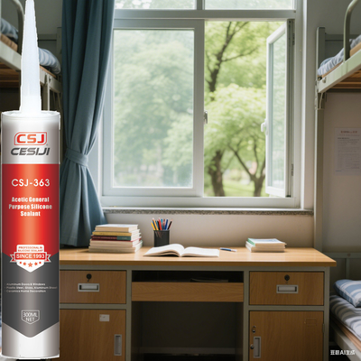 Acetic GP Silicone Sealant para ligação de material de decoração familiar