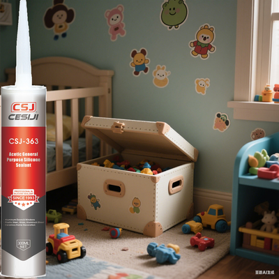 Bom preço Selante de Cura Acética de Aderência Elástica 300mL Para PVC Aço on-line