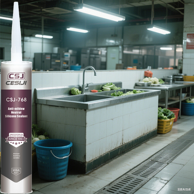 bon prix Mastic silicone neutre résistant à la moisissure pour l'installation de cuisine et de salle de bain en ligne