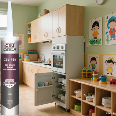 buen precio Sellador de silicona neutra anti-moho de curado rápido para sellado en alta humedad en línea