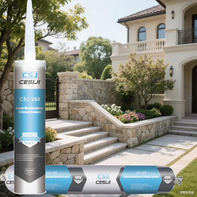 Custom Color Stone Silicone Sealant Neutral Cure com forte resistência ao tempo