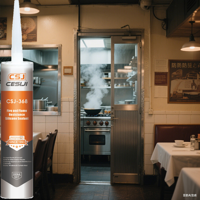 Goede prijs Brandwerende siliconenkit 18 maanden houdbaarheid GB 23864 voor het verlijmen van meerdere materialen online