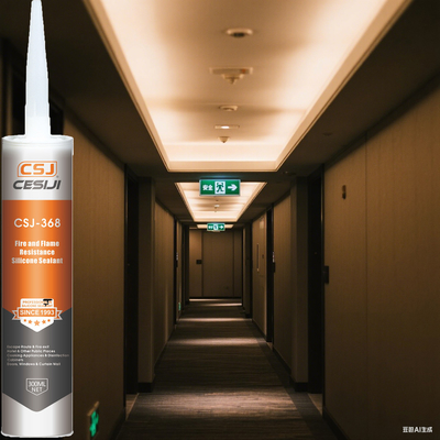 buen precio El sellador de silicona de fuego personalizable rojo para juntas de construcción sellador de fuego en línea