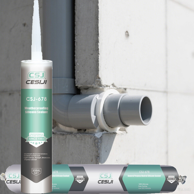 Selante de silicone flexível à prova de intempéries resistente a UV e ozônio para concreto
