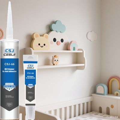 Guter Preis Geruchsfreier, VOC-armer MS-Polymer-Klebstoff ohne Nägel für Wohnungen, Büros und Kindergärten Online