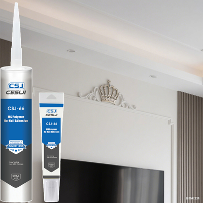 καλή τιμή Μόνιμη συγκολλητική ουσία MS Polymer Υποστηρίζει Βαριά Φορτία Χωρίς Καρφιά Βίδες σε απευθείας σύνδεση