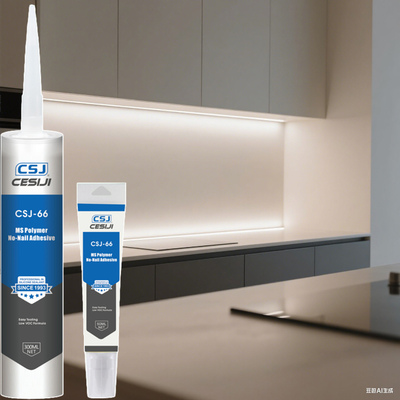 Guter Preis Mehrfarbiger MS-Polymer-Nagelkleber für nahtlose Dekorationsverbindungen Online