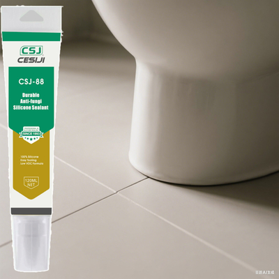 Largo intervalo de temperatura Silicone selante Antifúngico 120 ml Funciona a -30°C a 250°C