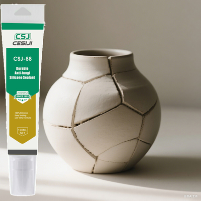 Selante de Silicone Antifúngico para Cozinha e Banheiro Veda Chuveiros, Pias e Vasos Sanitários