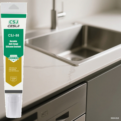 buen precio Sellador de silicona antifúngico resistente a químicos 120 ml para ambientes húmedos en línea